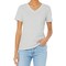 BELLA + CANVAS Women’s Relaxed Jersey V-Neck T-shirt, 100% Cotton Relaxed fit Tee